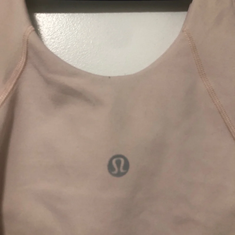 lululemon athletica Blush Pink Crop Tank Top